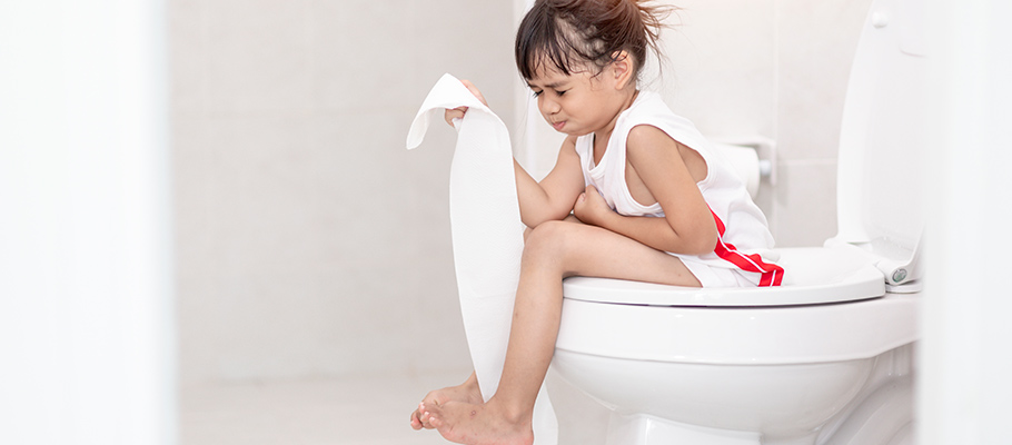 Hemorroides en bebés y niños