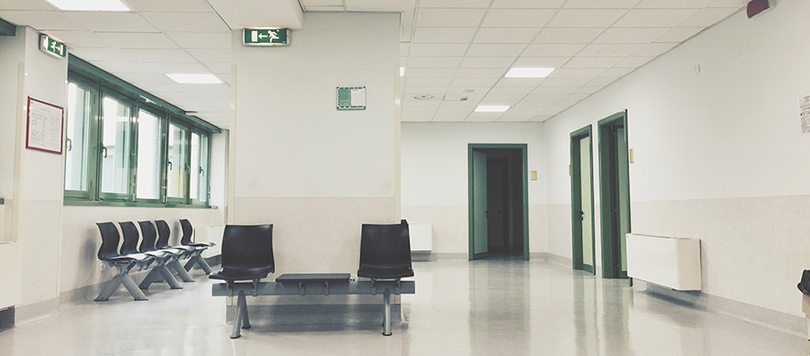 Sala de espera de un hospital